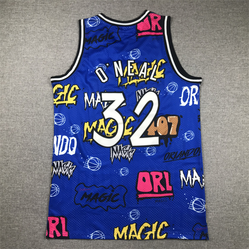 Men Orlando Magic #32 O.Neal Blue 2024 NBA Jersey->chicago bulls->NBA Jersey